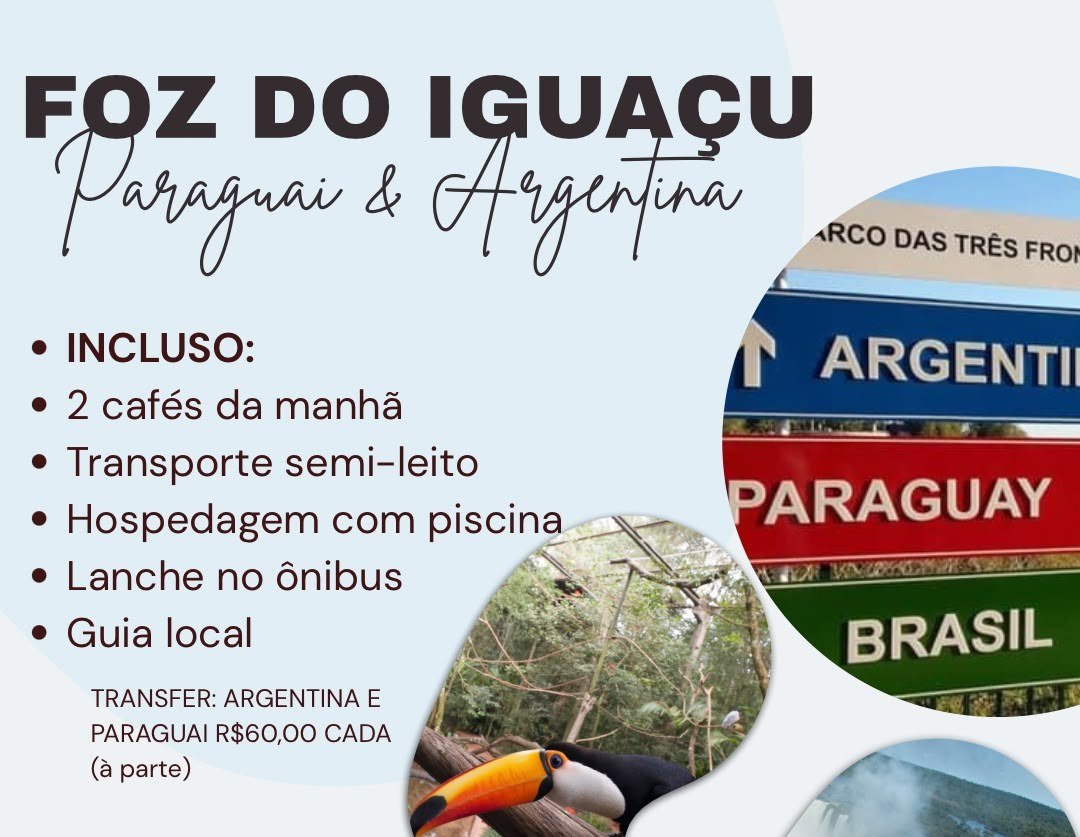 Foz do Iguaçu • Paraguai & Argentina