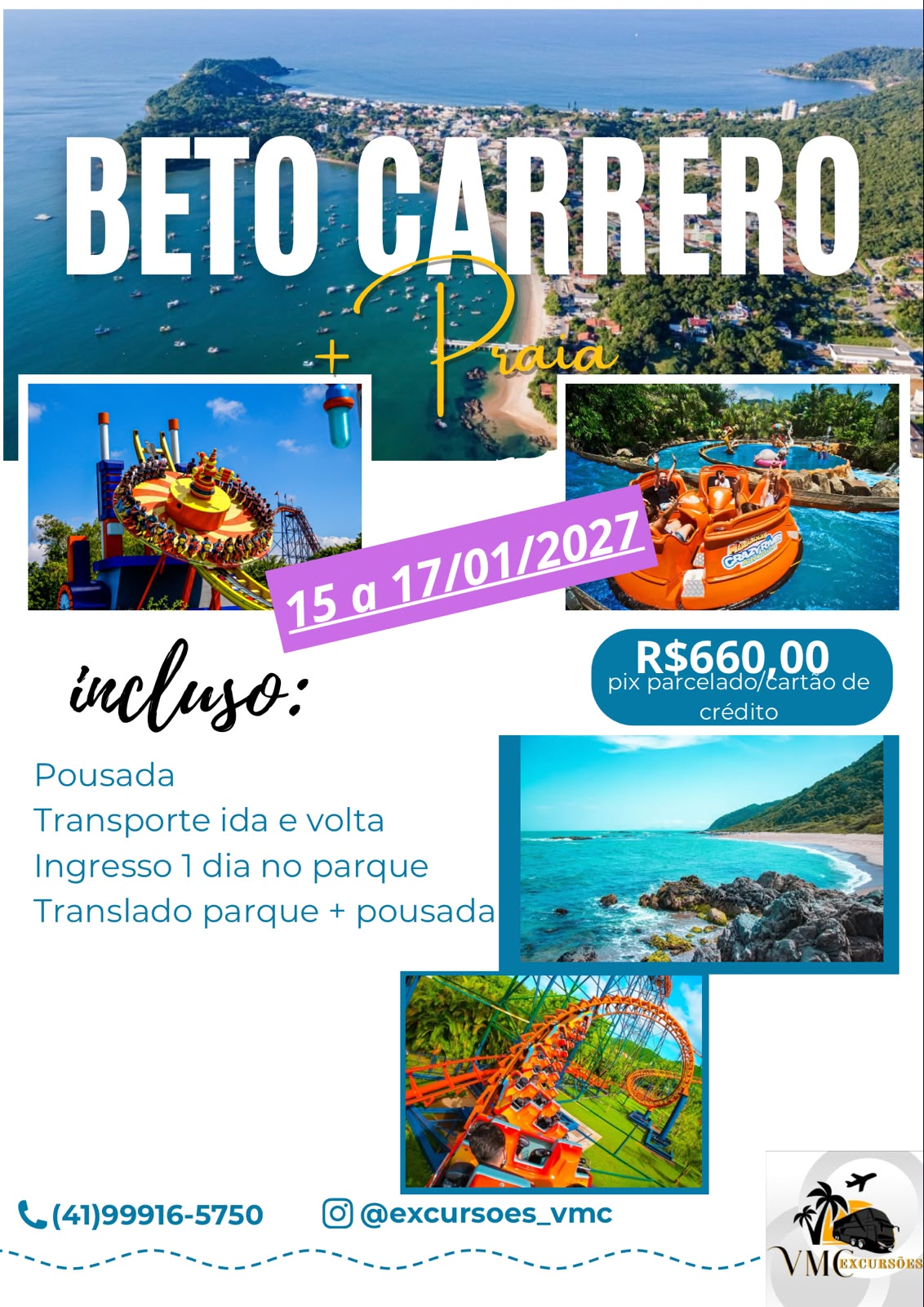 Beto Carrero + Praia