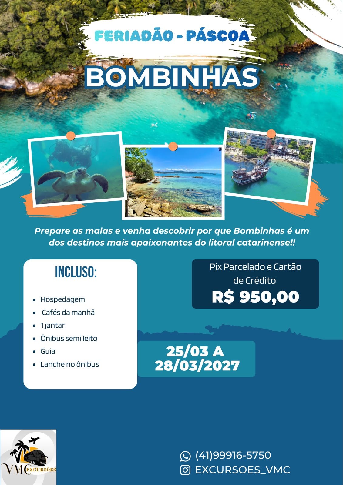 💙FERIADÃO DE PÁSCOA EM BOMBINHAS SC☀️